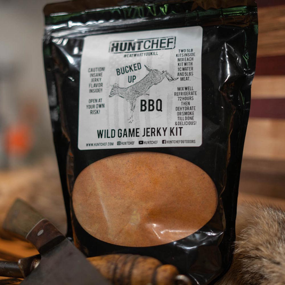 HuntChef's Bucked Up BBQ - Wild Game Jerky Kit