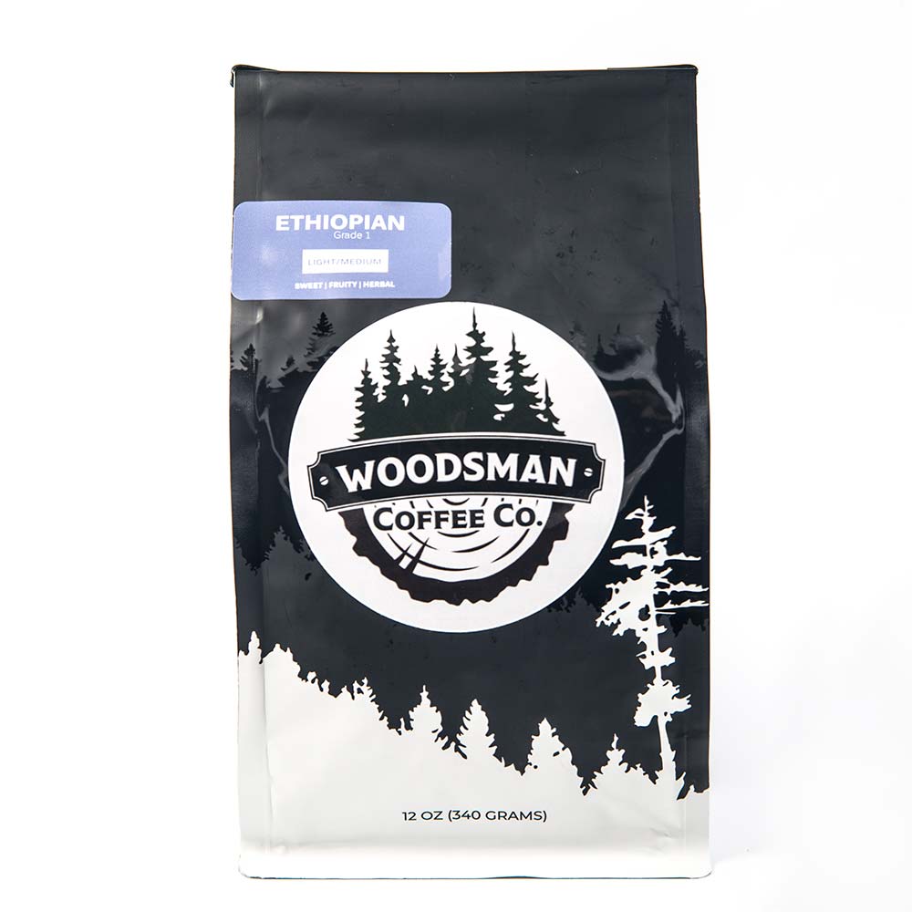 Woodsman Coffee Company Ethiopian Light Medium Coffee