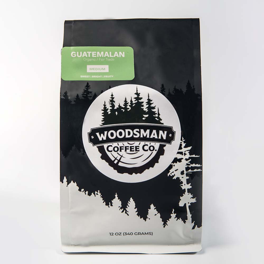 Woodsman Coffee Company Guatemalan Organic Fair Trade Medium Coffee