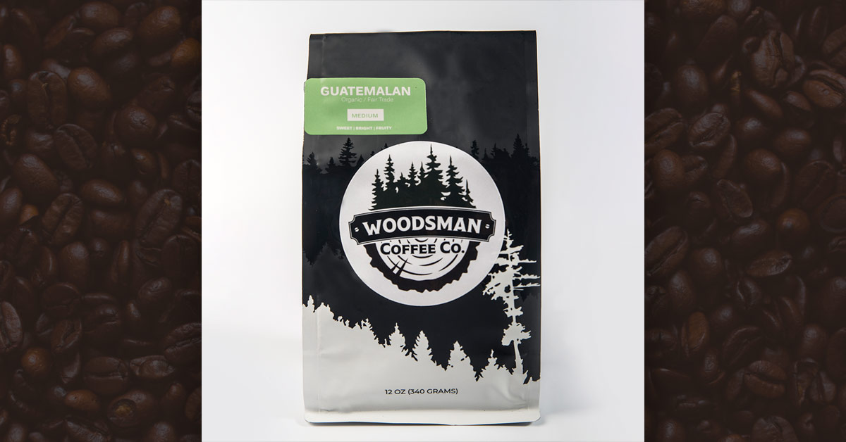 Guatemalan Organic Fair Trade Medium Coffee Woodsman Coffee Company