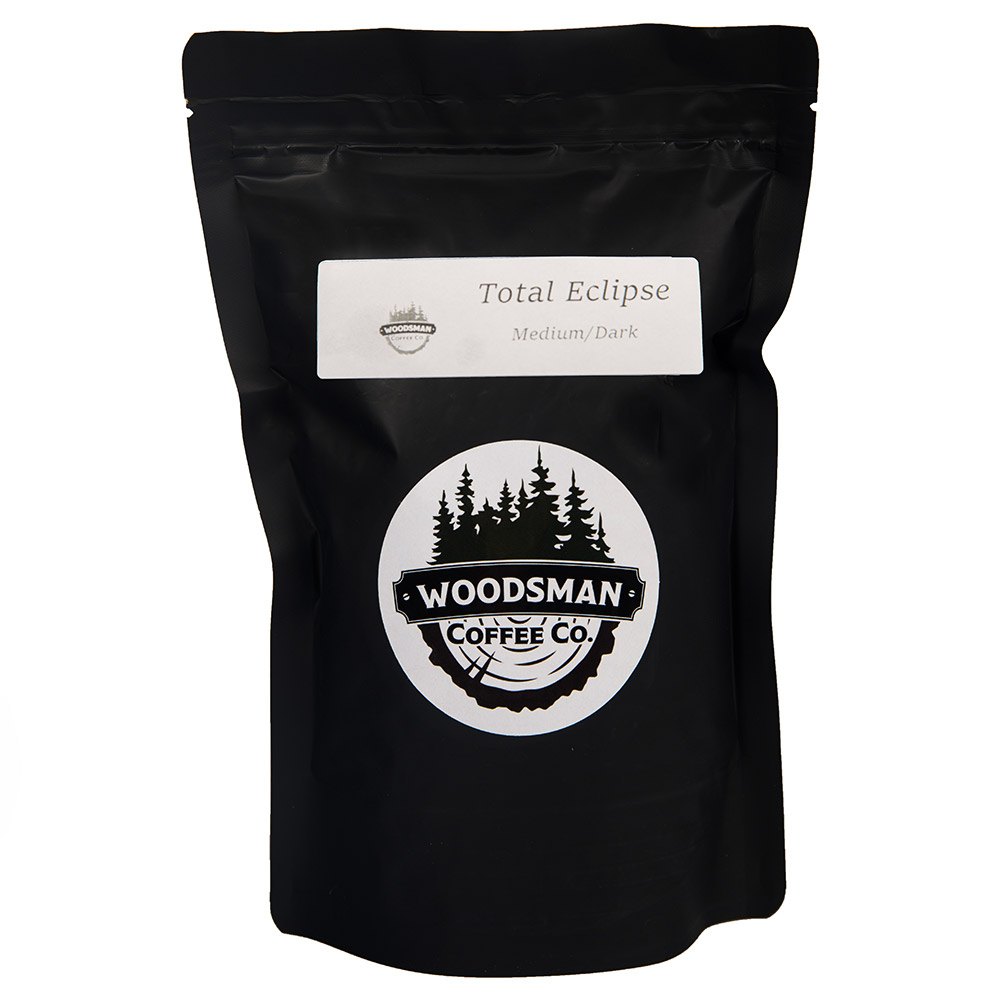 Woodsman Coffee Company Total Eclipse - Dark Roast 12 oz